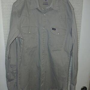 Wrangler Gray Western Pearl Snap
